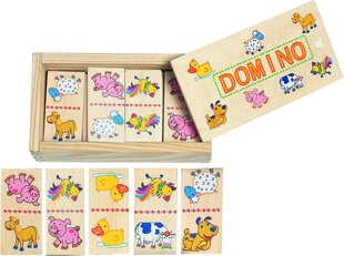 Mini doomino mäng lastele loomapiltidega, Woody hind ja info | Woody Lastekaubad ja beebikaubad | hansapost.ee