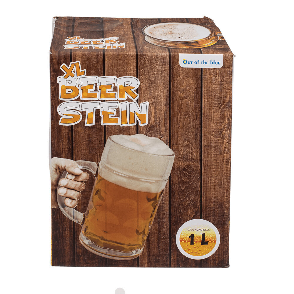 XL Õllekruus "Beer Stein" (1 liiter) цена и информация | Muud kingiideed | hansapost.ee