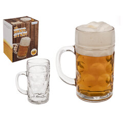 XL Õllekruus "Beer Stein" (1 liiter) hind ja info | Muud kingiideed | hansapost.ee