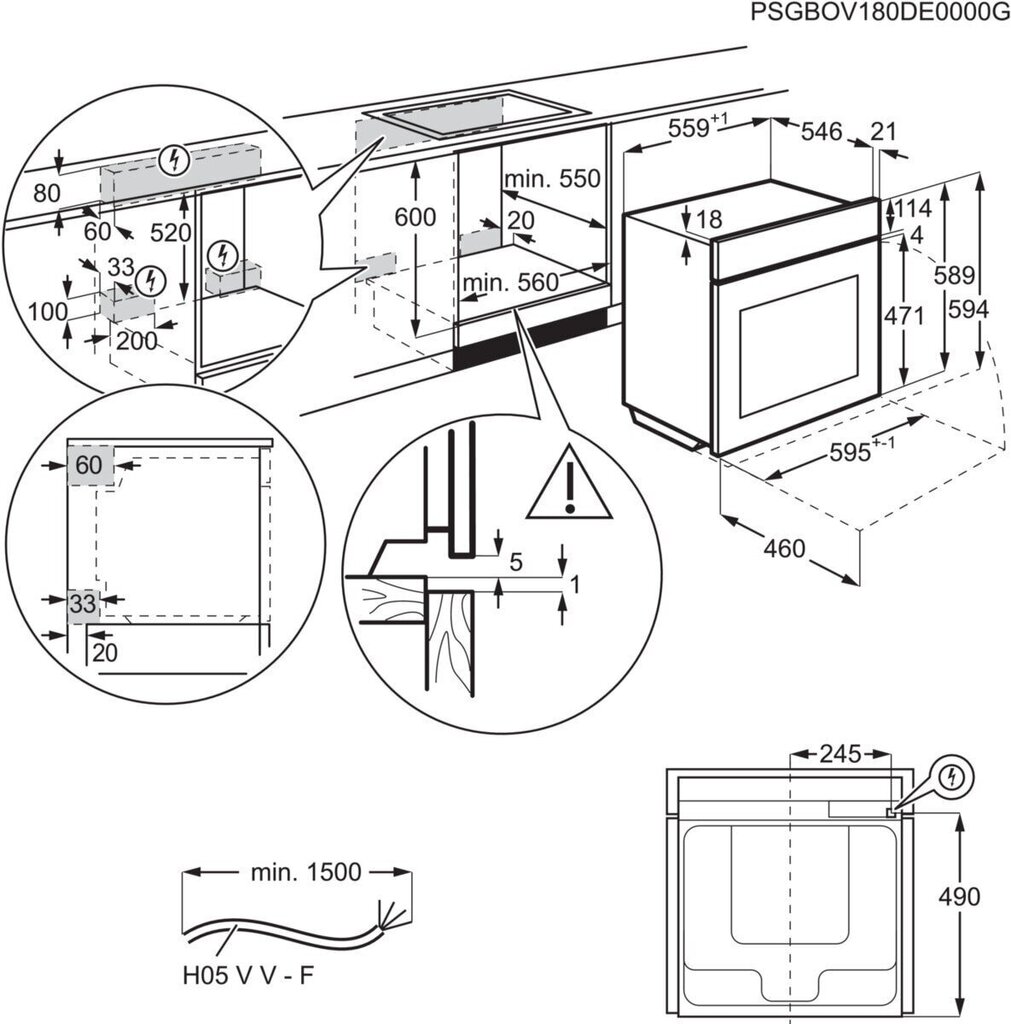 AEG BSE778380B цена и информация | Ahjud | hansapost.ee