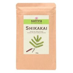 Juuksemaski- ja šampoonipulber Shikakai, Sattva Ayurveda, 100g hind ja info | Juuste viimistlusvahendid | hansapost.ee