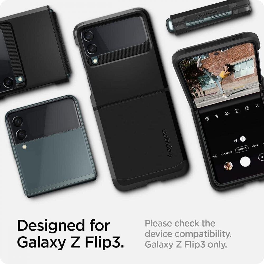 Telefoniümbris Spigen Galaxy Flip 3 цена и информация | Telefonide kaitsekaaned ja -ümbrised | hansapost.ee