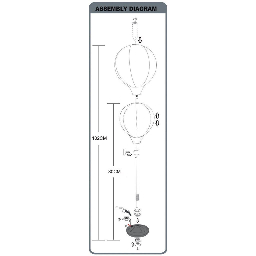 Poksikomplekt Enero lastele, 80 - 102 cm hind ja info | Poks | hansapost.ee