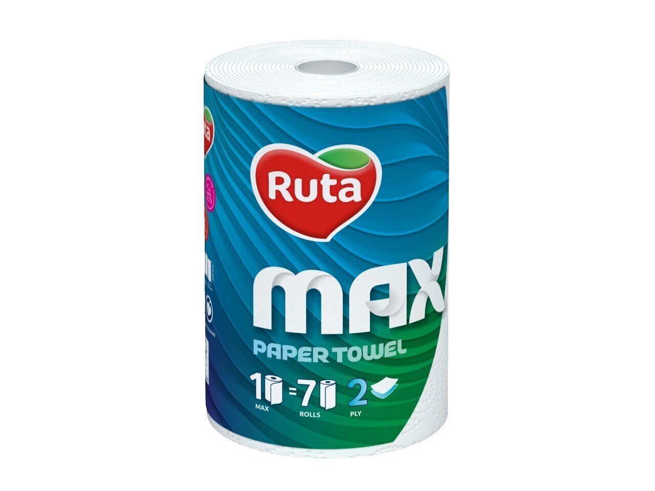 Paberkäterätikud Ruta Max, 1 rull, kaks kihti цена и информация | WC-paber ja majapidamispaber | hansapost.ee