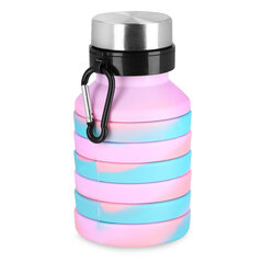 Spokey Jump бутылка, 550 мл, розовая/голубая цена и информация | Фляги для воды | hansapost.ee