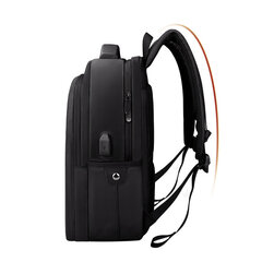 Seljakott MiniMu All Black, 15,4" USB ühendusega, must hind ja info | Sponge Arvutid ja IT- tehnika | hansapost.ee