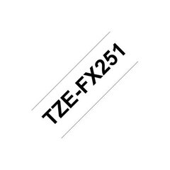 Этикеточная лента - бумага Brother TZe-FX251 TZeFX251 Labelling Tape Cassette цена и информация | Аксессуары для принтера | hansapost.ee