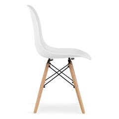 Набор из 4 стульев Mar, белый цена и информация | Стулья для кухни и столовой | hansapost.ee