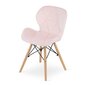4-osaline toolide komplekt Lago-Elvy17, roosa цена и информация | Köögitoolid, söögitoolid | hansapost.ee