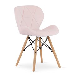 4-osaline toolide komplekt Lago-Elvy17, roosa hind ja info | Köögitoolid, söögitoolid | hansapost.ee