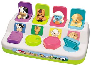 Hariv mänguasi Happy Baby - Pop Up Farm Animals hind ja info | Arendavad laste mänguasjad | hansapost.ee