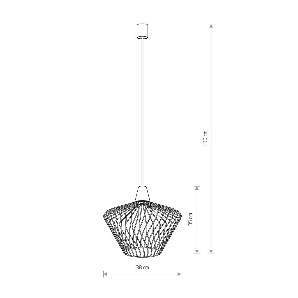 Nowodvorski Lighting rippvalgusti 8860 Wave White S hind ja info | Rippvalgustid | hansapost.ee