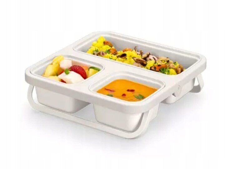 Tescoma Freshbox toidukonteinerid koos termokotiga, 23x13x20 cm цена и информация | Toiduainete säilitusnõud | hansapost.ee