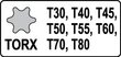 Löökvõtme komplekt Torx 1/2" T30-T80 Yato (YT-1065), 8 tk цена и информация | Käsitööriistad | hansapost.ee