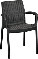 Садовый стул Bali Mono, серый цена и информация |  Садовые стулья, кресла, пуфы | hansapost.ee