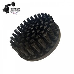 Профессиональная щетка для чистки Premium Drill Brush - очень жесткая, черная, 13 см цена и информация | Drill Brush Сантехника, ремонт, вентиляция | hansapost.ee