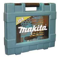 Набор бит и инструментов, Makita D-31778, 104 шт цена и информация | Механические инструменты | hansapost.ee