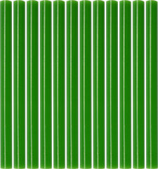 Палочки горячего клея зеленые 7.2x100мм 12 шт. Yato (YT-82444) цена и информация | Механические инструменты | hansapost.ee