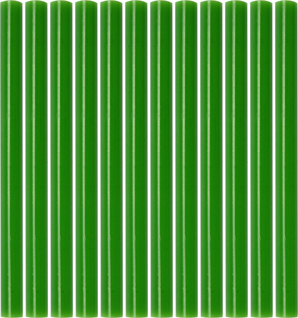 Kuumaliimipulgad, rohelised, 7.2x100mm 12 tk Yato (YT-82444) цена и информация | Käsitööriistad | hansapost.ee