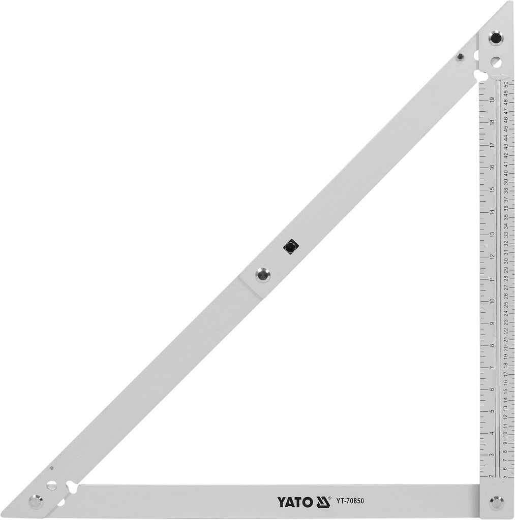 Nurga allaklapitav alumiinium 600x840x600 mm Yato (YT-70850) hind ja info | Käsitööriistad | hansapost.ee