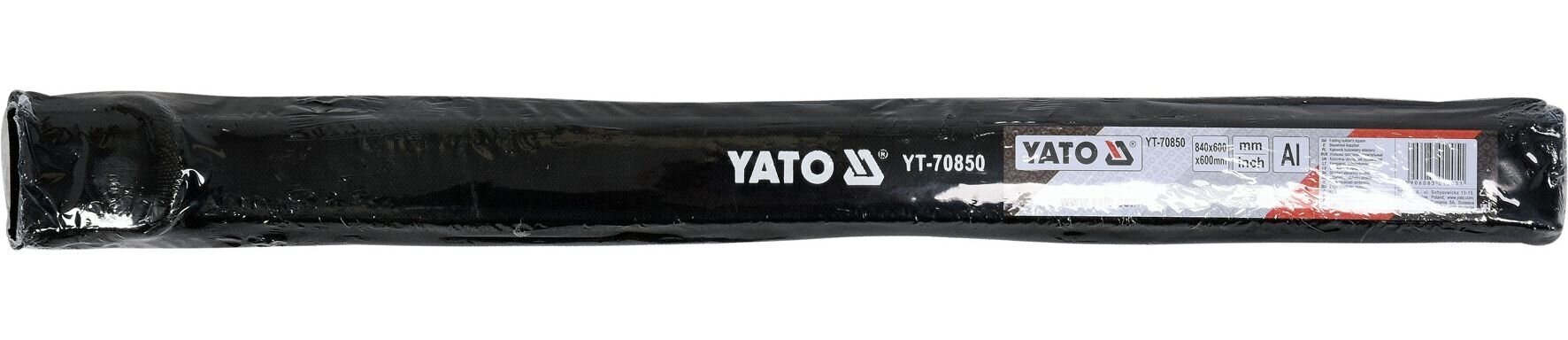 Nurga allaklapitav alumiinium 600x840x600 mm Yato (YT-70850) hind ja info | Käsitööriistad | hansapost.ee