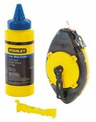 Stanley PowerWinder 30 m kriit + 115 g kriit + nööripiiritus (47-465) hind ja info | Höövlid | hansapost.ee