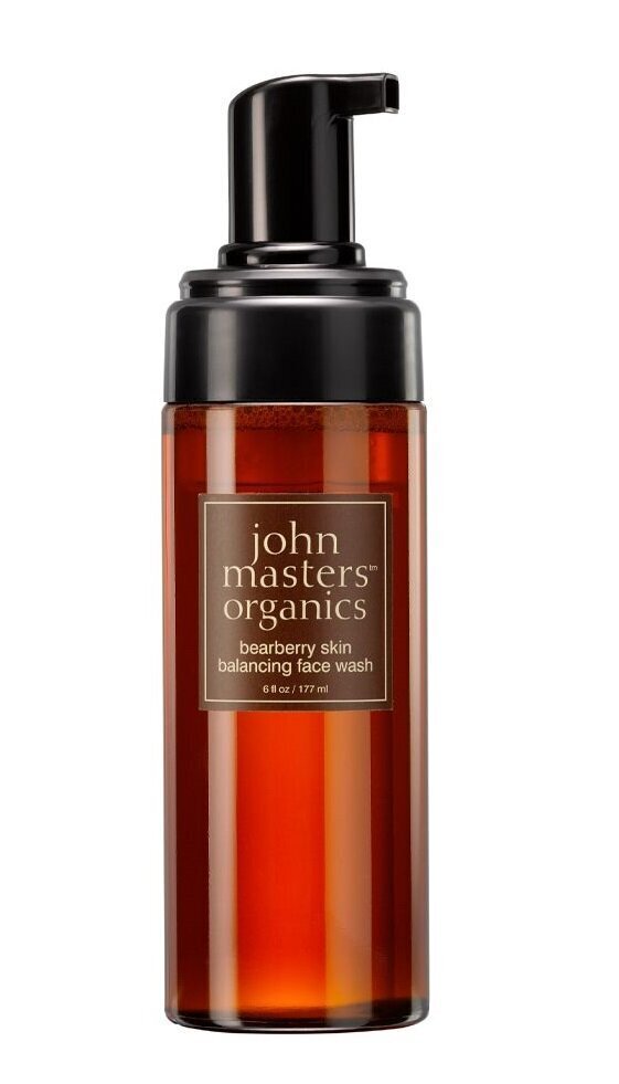 Tasakaalustav näopuhastusvahend rasusele ja kombineeritud nahale John Masters Organics Bearberry Skin Balancing Face Wash, 118 ml цена и информация | Näopuhastusvahendid | hansapost.ee