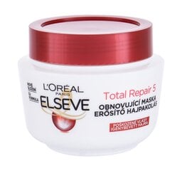 Восстанавливающая маска для поврежденных волос Loreal Paris Elseve Total Repair Regenerating Hair Mask, 300 мл цена и информация | Средства для укрепления волос | hansapost.ee