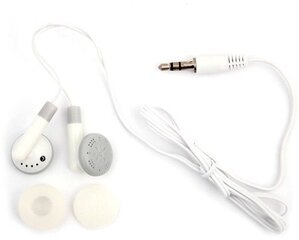 Juhtmega kõrvasisesed kõrvaklapid Fiesta XT6163, valge (40508) hind ja info | Kõrvaklapid | hansapost.ee