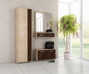 Esiku komplekt Porto, sonoma tamm/tume sonoma price and information | Hallway sets | hansapost.ee