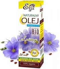 Льняное масло Etja BIO 50 мл цена и информация | Эфирные, косметические масла, гидролаты | hansapost.ee