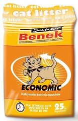 Наполнитель для кошек Super Benek Economic, 25 л цена и информация | Наполнители для туалета | hansapost.ee