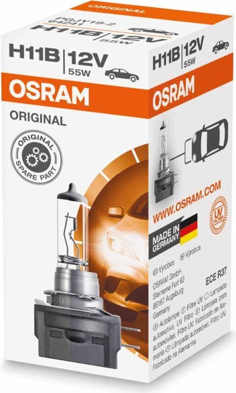 Autopirn Osram 64241 H11B 12V 55W цена и информация | Autopirnid | hansapost.ee