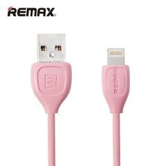 Kaabel Remax Lightning - USB 1M, roosa hind ja info | Mobiiltelefonide kaablid | hansapost.ee