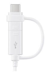 Samsung andmekabli kombinatsioon (Type-C ja Micro USB) EP-DG930DW hind ja info | Mobiiltelefonide kaablid | hansapost.ee