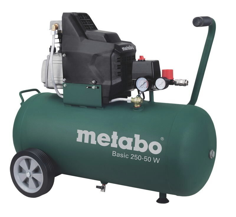 Kompressor Basic 250-50 W, Metabo hind ja info | Kompressorid | hansapost.ee