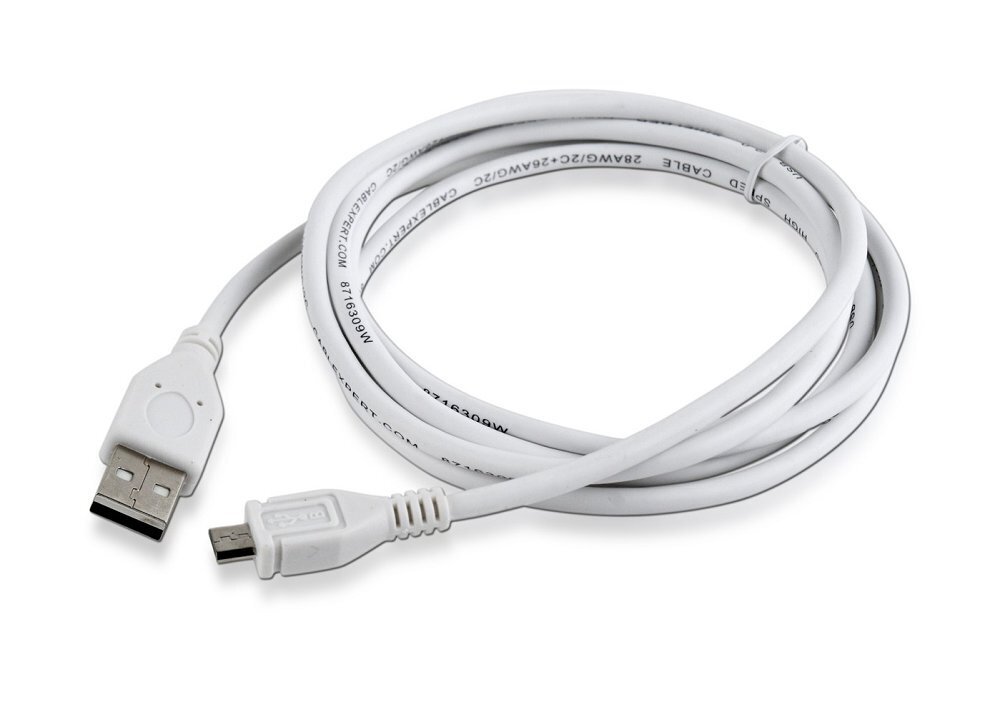 Cablexpert Micro-USB cable 1.8 m hind ja info | Mobiiltelefonide kaablid | hansapost.ee