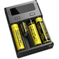 Nitecore New i4 universaalne laadija hind ja info | Akupatareide laadijad | hansapost.ee