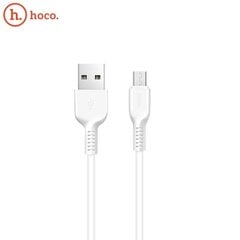 Кабель USB -> Micro USB Hoco X20 3.0 м, провод для зарядки и передачи данных USB 2.0 - микро USB, белый цена и информация | Hoco Телефоны и аксессуары | hansapost.ee