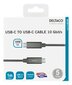 Deltaco USBC-1412M, USB C, 1m цена и информация | Mobiiltelefonide kaablid | hansapost.ee