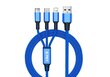 ILike Charging Cable 3 in 1 CCI02, USB, 1.2 m hind ja info | Mobiiltelefonide kaablid | hansapost.ee