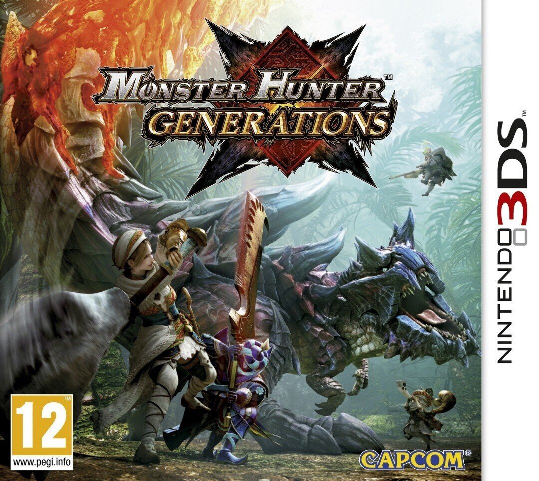 Nintendo 3DS Games mäng Monster Hunter Generations hind ja info | Konsooli- ja arvutimängud | hansapost.ee