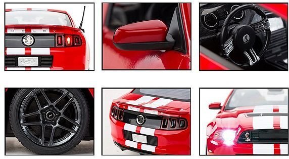 Rastar raadioteel juhitav Ford Shelby GT500 1:14 hind ja info | Mänguasjad poistele | hansapost.ee