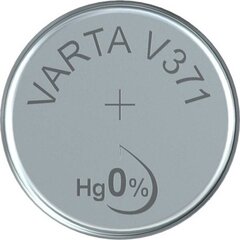 Varta серебряно-оксидная батарея V371 цена и информация | Батарейки | hansapost.ee