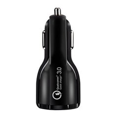 Универсальное автомобильное зарядное устройство Wozinsky 2x USB Quick Charge 3.0 QC3.0 3.1A WCC-02 цена и информация | Зарядные устройства для телефонов | hansapost.ee
