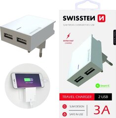 Swissten 22032000 цена и информация | Зарядные устройства для телефонов | hansapost.ee