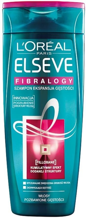 L'Oreal Paris Elseve Fibralogy šampoon 400 ml цена и информация | Šampoonid | hansapost.ee