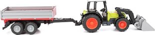 Bruder Claas Nectis 267F esilaaduri ja järelkäruga цена и информация | Игрушки для мальчиков | hansapost.ee