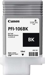 CANON PFI-106BK Black 130ml цена и информация | Картриджи для струйных принтеров | hansapost.ee