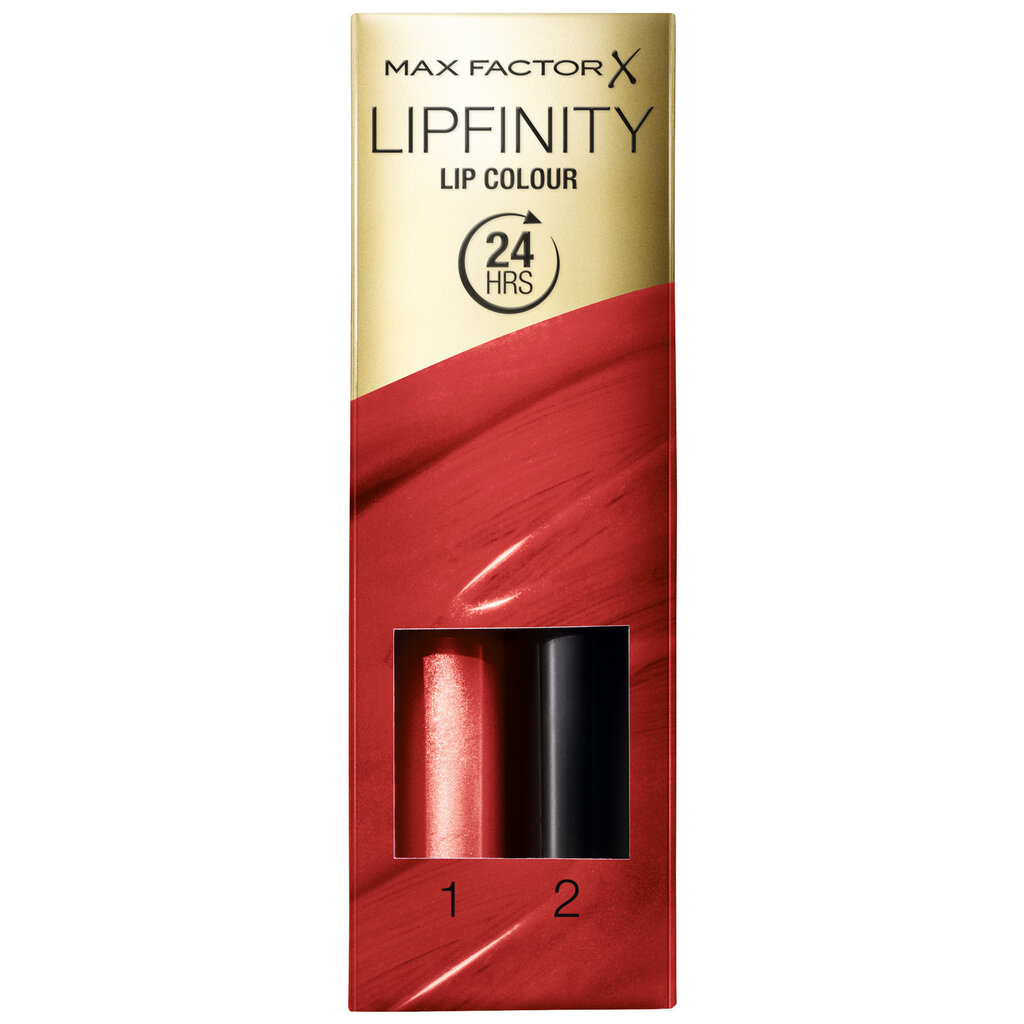 Kauapüsiv huulevärv Lipfinity Lip Colour Max Factor, 1 gab, 120 Hot цена и информация | Huulekosmeetika | hansapost.ee